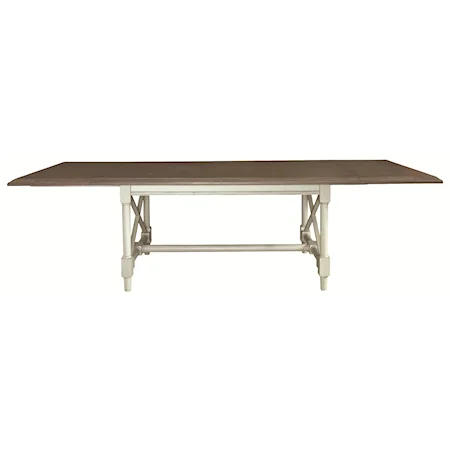 Rectangular Dining Room Table for Up to 10 Seats